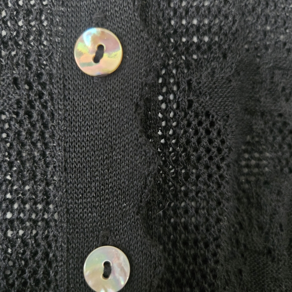 Pointelle Knit Top / Cardigan - Picture 8 of 8